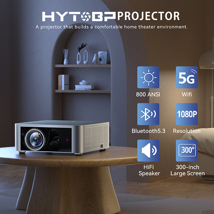 HYTOBP Y3/Y6 Home Theater 4K Projector